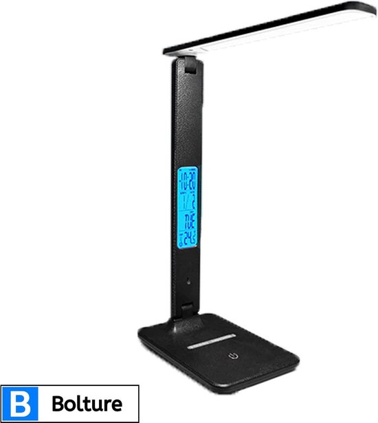Bolture Daglicht Bureaulamp - Daglichtlamp Staand - Tafellamp - Hobbylamp - Schilderen - Hobby - Display - Oplaadpoort - Dimbaar