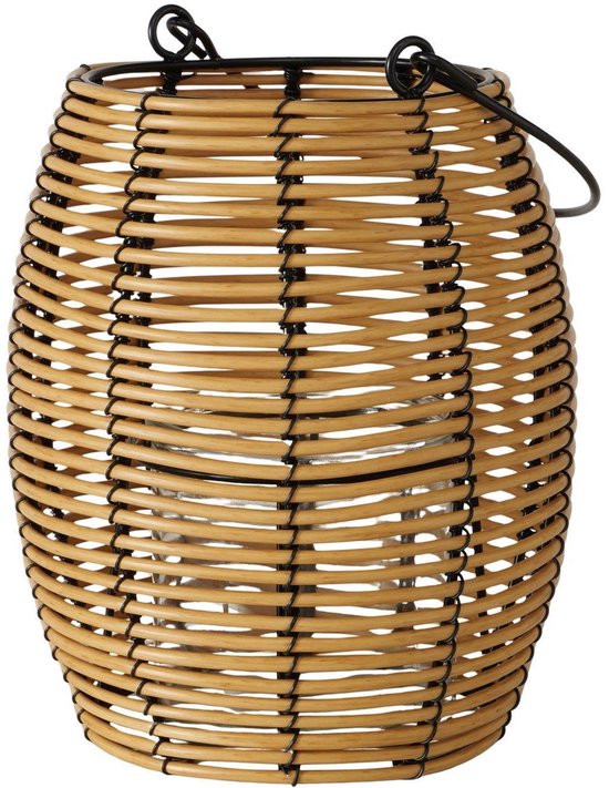Boltze Home windlicht kunststof decoratie Ø15xH18cm multicolor. van Boltze Home