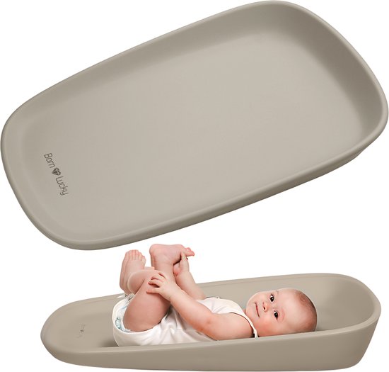 Born Lucky® Aankleedkussen Baby / Verschoonkussen Baby - 68x43 cm - Biscotti
