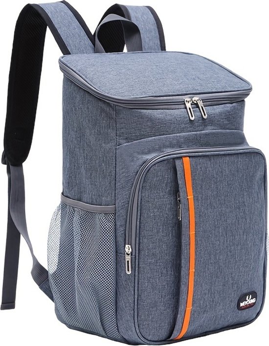 Bovista Koelbox - Koeltas - Frigobox - Autokoelbox - Lichtgewicht - Coolbox - Wielen - Draagbaar - Lichtblauw Grijs van Bovista