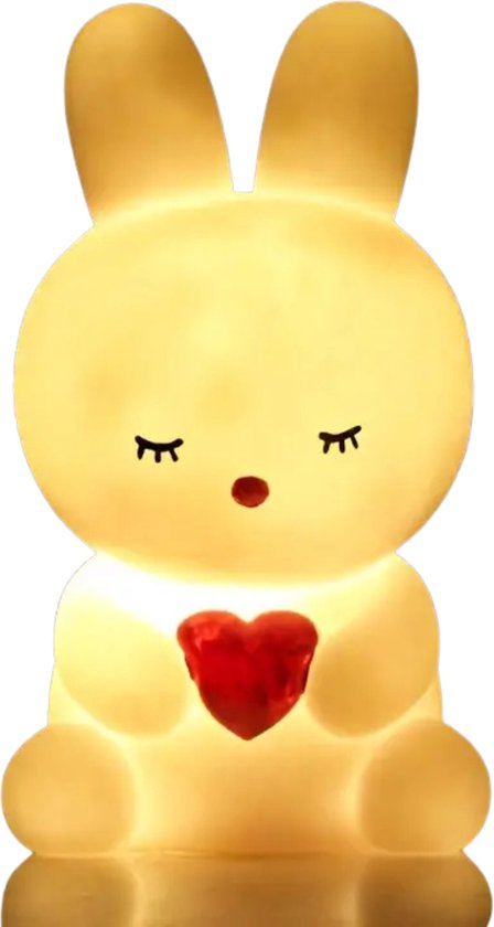 Bovista Nachtlampje - Volwassenen - Kinderen - Slaapkamer - Baby - Nachtlamp - Leeslamp - Slaapkamer - Konijn van Bovista