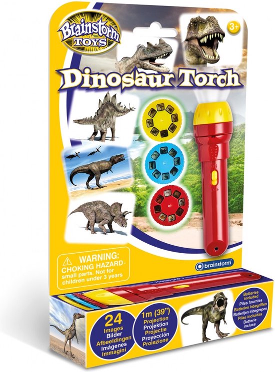 Brainstorm Toys Zaklampprojector Dinosaurus Junior 11,5 X 3 Cm van Brainstorm Toys