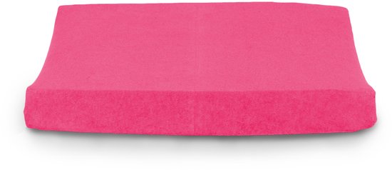 Briljant Baby Aankleedkussenhoes - Badstof - Fuchsia per 2 stuks