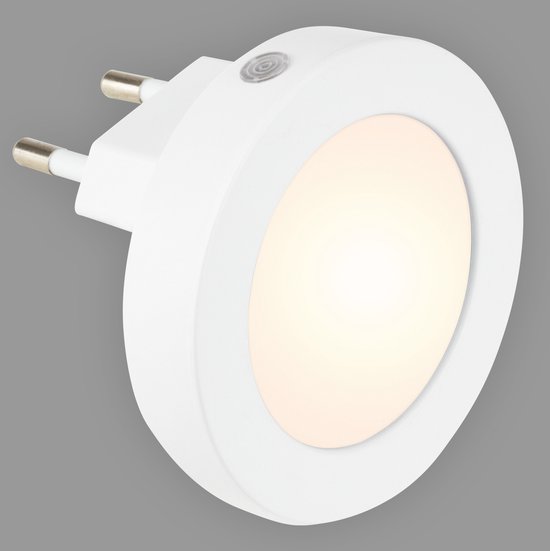 BRILONER - QUIRI - LED sensor nachtlampje, 6.5 cm, LED module, 0.5W, 30lm, wit van Merkloos