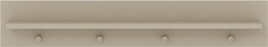 Cabino Wandplank / Wandrek Belmond 18x80 cm - Clay