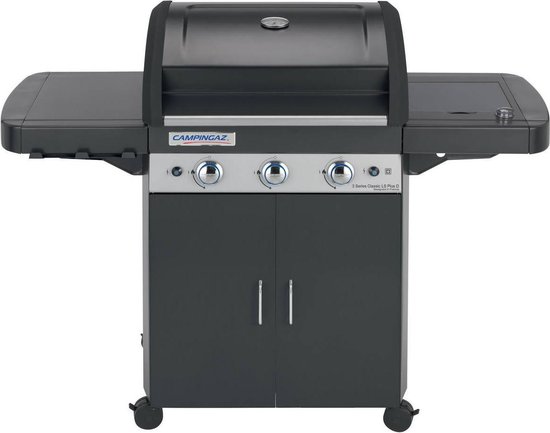 Campingaz 3 Series Classic LS Plus Black Gasbarbecue - buitenkeuken met 3-Branders - Zwart van Campingaz