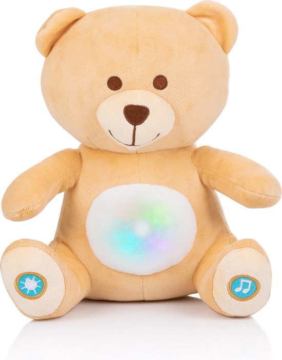 Chipolino Pluche Baby Nachtlamp Knuffelbeer Met Muziek & Licht van Chipolino
