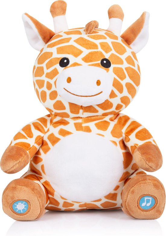 Chipolino Pluche Baby Nachtlamp Knuffelgiraf Met Muziek & Licht van Chipolino