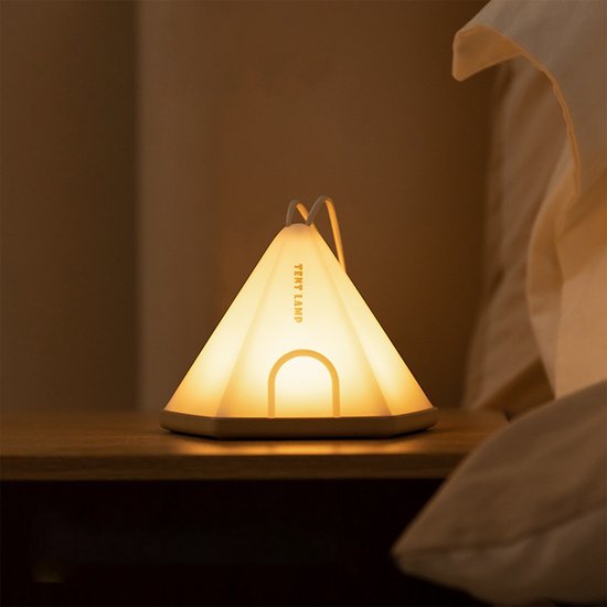 CHIWIN Nachtlamp – 6 Lichtstanden Dimbare Nachtlamp – USB Oplaadbare Hangende Nachtlamp – Timer Slaapkamerlamp – Voeding Nachtlamp met Dubbele Knop – Voor Babykamer, Kinderkamer, Camping, Cadeau van Merkloos