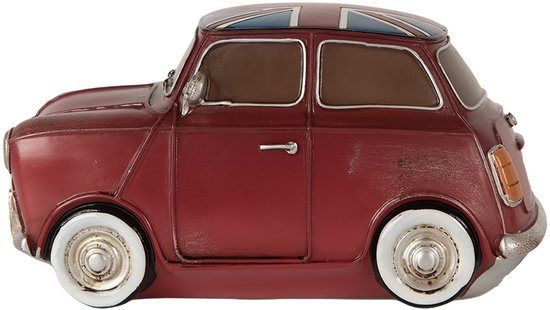 Clayre & Eef Nachtlampje Kind Auto LED 23x14x12 cm Rood Kunststof van Clayre & Eef