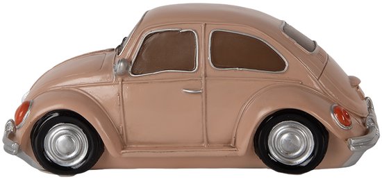 Clayre & Eef Nachtlampje Kind Auto LED 28x14x13 cm Roze Kunststof van Clayre & Eef