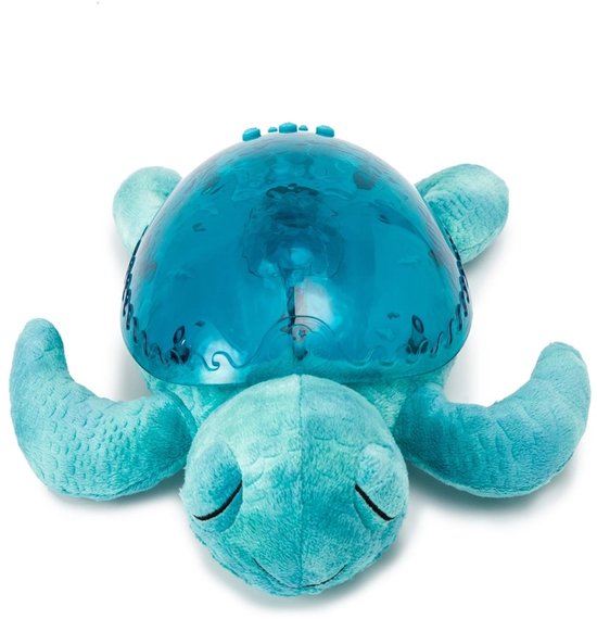 Cloud B Tranquil Turtle Aqua Schildpad Muzikale Babyprojector Oplaadbaar van Cloud-B