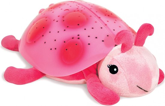 Cloud-B Twilight Ladybug- Nachtlampje - Roze van Cloud-B
