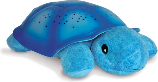 Cloud-B Twilight Turtle - Nachtlampje - Blauw van Cloud-B