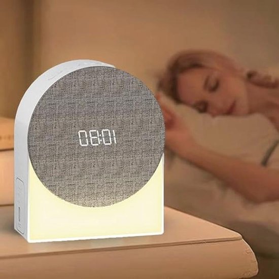 Compatibele witte ruis machine met timer en Bluetooth - Draagbare Geluidsmachine voor Baby's en Volwassenen van Merkloos