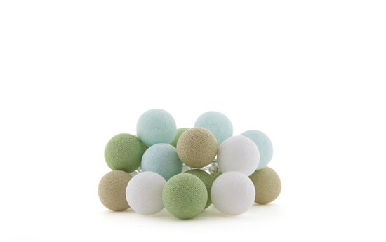 Cotton Ball Lights - Indoor lichtslinger - Daydreamer - 20 lampjes van Cotton Ball Lights