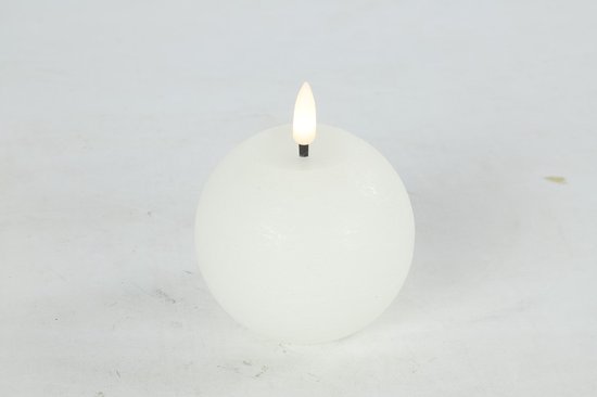 Countryfield LED bolkaars wit 8x8x9,5cm - sfeervolle verlichting. van Countryfield