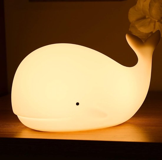 DD® Kindernachtlampen - Nachtlampje Volwassenen - Nachtlampje Kinderen - 9x8x9cm - Wit van DD®