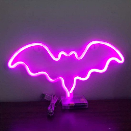 Decoratieve LED Neon Wandlamp Maan Ster Hart - Sfeervolle Nachtlamp voor Kinderkamer en Romantische Decoratie van Merkloos