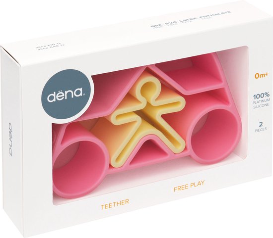 DENA 1 Car + 1 Kid Pink Pastel van Dena