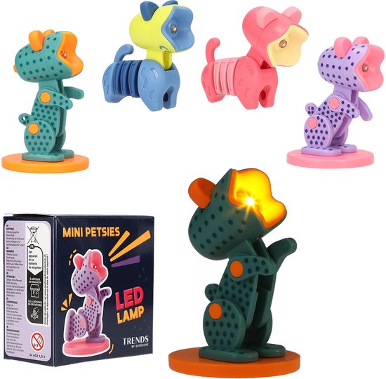 Depesche - Mini Petsies zaklamp - 1 stuk