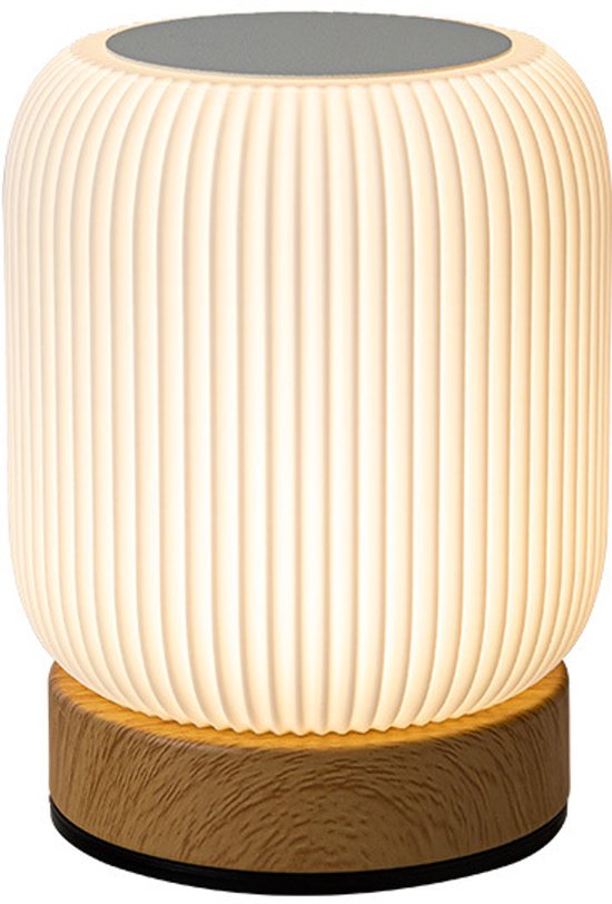 Deze multifunctionele nachtlamp heeft RGB-kleurregeling, dimfunctie en aanraakbediening. Hij is ideaal voor kinderkamers en feestjes. van Merkloos