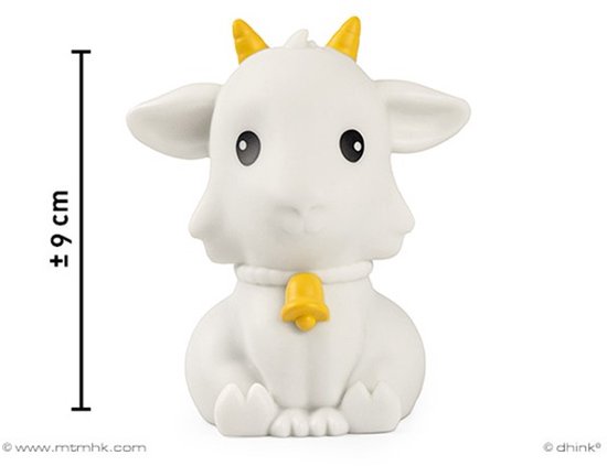 Dhink Mini Nachtlampje Jaar van de Geit, met Timer van Merkloos