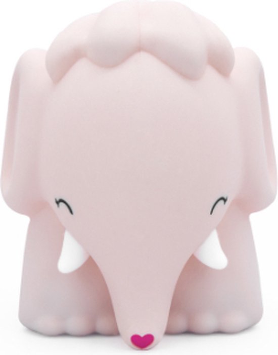Dhink Olifantje Zacht Siliconen Nachtlamp Oplaadbaar met Timer, Dimmer en Tapfunctie van Dhink