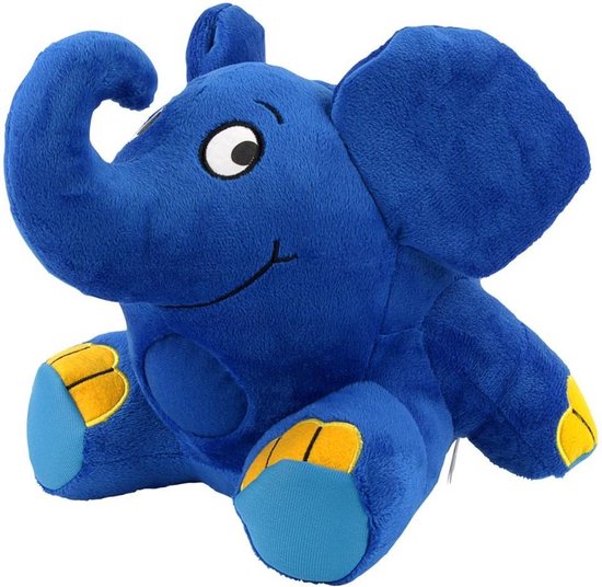 Die Maus Olifant - Nachtlampje - LED - Blauw van Merkloos
