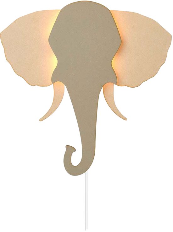Dieren muurlamp