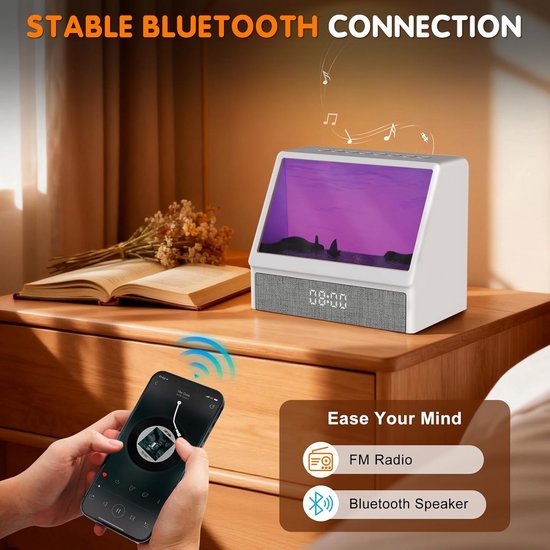 Digitale Wake-up Light met Zonsopgangsimulatie