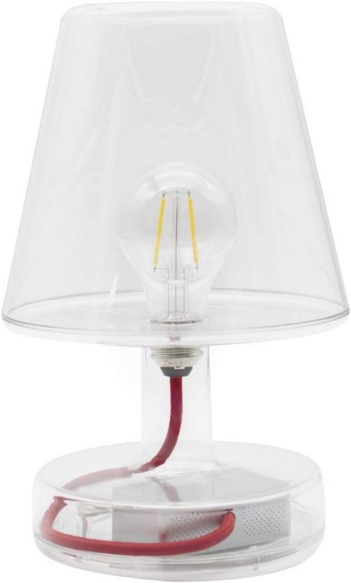 Dimbare Draadloze LED Tafellamp - Oplaadbare Night Light voor Slaapkamer, Woonkamer, Camping en Kinderkamer - Transparant van Merkloos