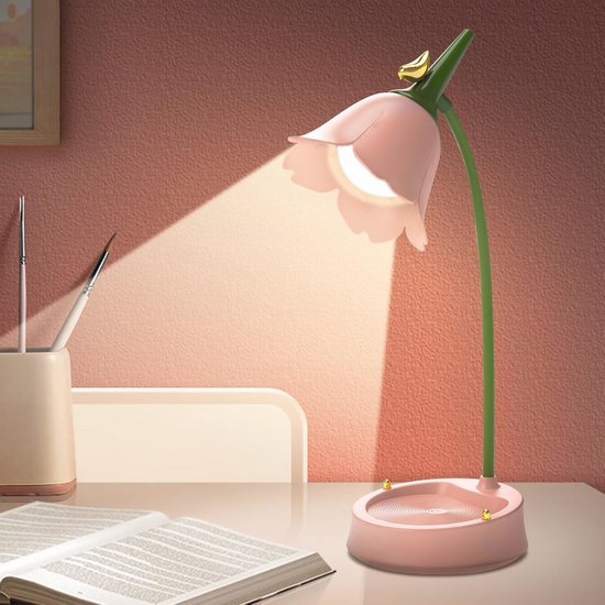 Dimbare LED Bureaulamp voor Kinderen met Touch Sensor en 3 Kleurtemperaturen
