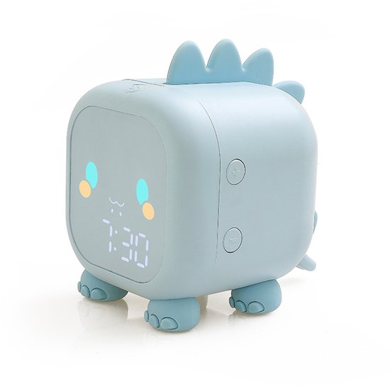 Dinosaurus Kinderwekker - wekker - kinderwekker - Superluide wekker - Multifunctionele wekker - Creatieve elektronische wekker - Met nachtlampje