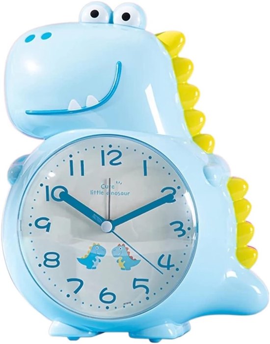 Dinosaurus Wekker - Kinderwekker Digitaal - Slaapgewoonten Ontwikkelen - Zachte Kleuren - One Size - C