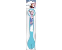 Disney Bestekset Frozen Ii Meisjes 22 Cm Blauw 2-delig van Disney