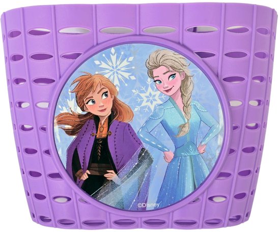 Disney Frozen Plastic Mandje - Meisjes - Paars van Disney