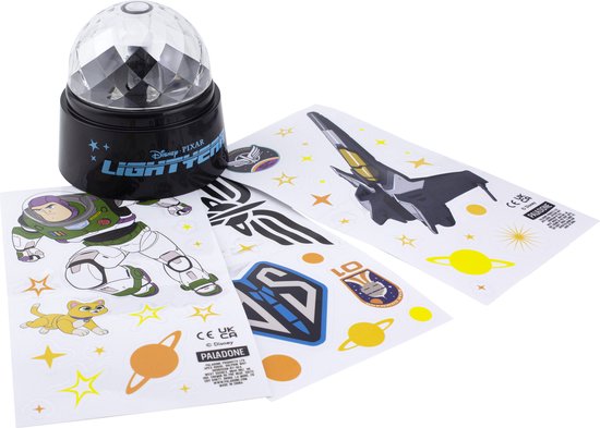 Disney - Lightyear Projectielamp met Stickerset van Disney