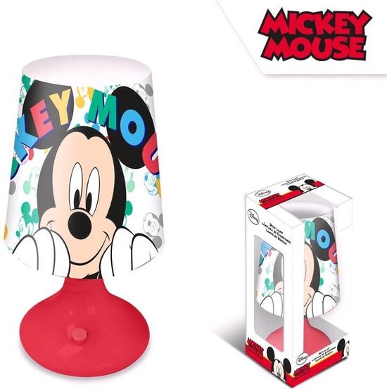 Disney Mickey Mouse Tafellamp - 18 cm - Multi van Disney