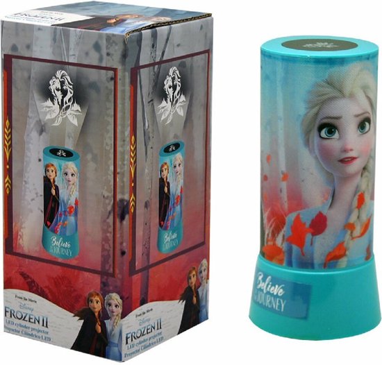 Disney Nachtlamp Frozen Ii Meisjes 20 Cm Blauw van Disney