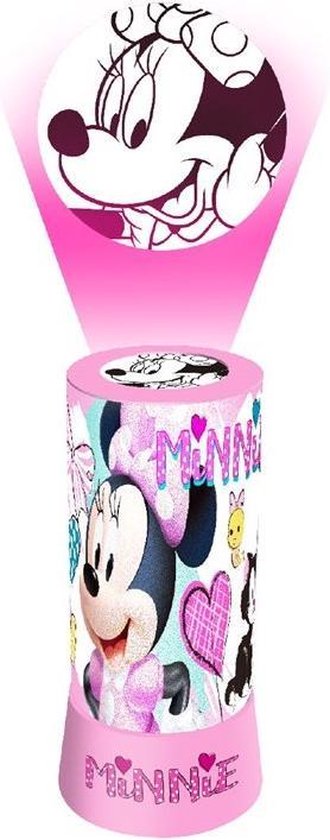 Disney Plafondprojector Minnie Mouse Led Meisjes 20 Cm Roze van Disney