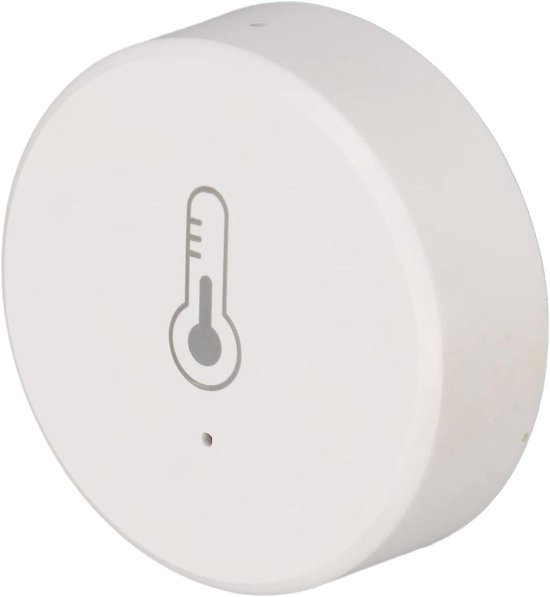 Draadloze Sensor - Temperatuur Vochtigheid - Omgeving Monitoren - APP Afstandsbediening - 30 Dagen Opslag - Wit