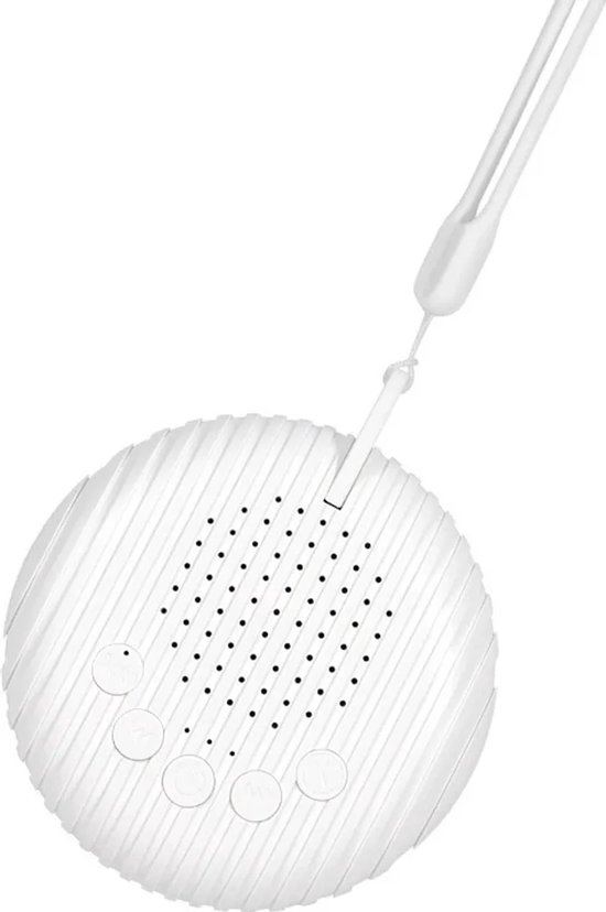 Draagbaar slaaphulpmiddel voor baby's, slaaphulpmiddel met witte ruis, geschikt voor baby's en volwassenen, slaaphulpmiddel met 10 rustgevende muzieknummers om je te helpen in slaap te vallen. van Merkloos