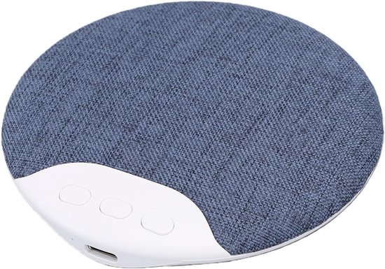 Draagbare Luidspreker - Slaap Speaker - Ontspannen Slapen - Automatische Uitschakeltimer - Slechts 1 cm Dik - Wit