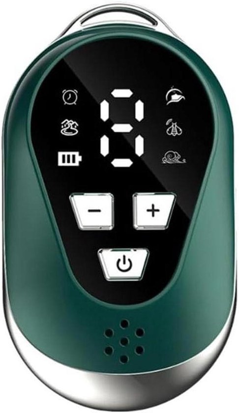 Draagbare Slaaphulp - Slaapstimulator Slaapverbeteraar - Ontspannen Slapen - Pure Fysieke Technologie - 8.5 x 4.5 x 3 cm - Groen van Merkloos