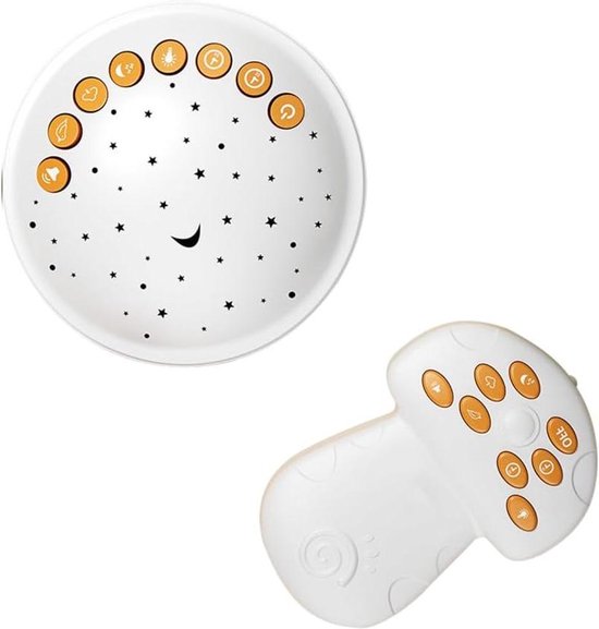 Draagbare White Noise Machine - Slaapgeluidsmachine met 24 rustgevende geluiden - Automatische timer - Slaapgeluidentherapie op kantoor van Merkloos