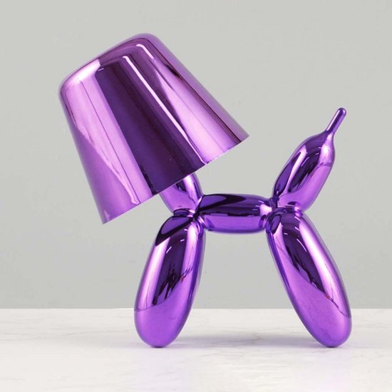 Draaibare LED Ballon Hond Tafellamp - Draadloos & Oplaadbaar Nachtlampje | Kind Modern