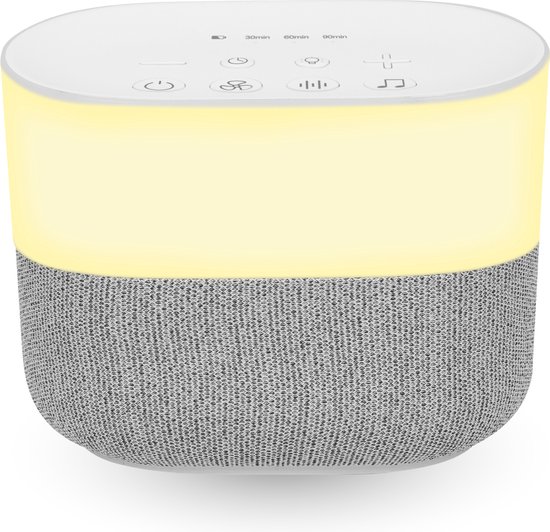 DreamCare White Noise Machine - Slaaptrainer - Witte Ruis - 26 Geluiden van DreamCare