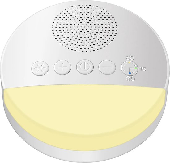 DrPhone SM1 Muzieklicht Slaapmachine – Geluid Slaapapparaat Met Ingebouwde 20 Rustgevende Geluiden met o.a Witte Ruis - Nachtlampje & Intelligente Timing Voor Slaapontspanning van DrPhone