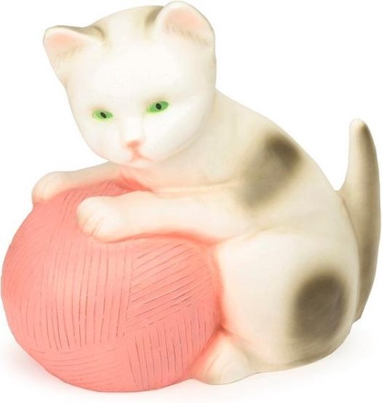 Egmont Toys Heico lamp kat met bol wol roze van Heico